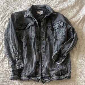 Men's Black Denim Jacket